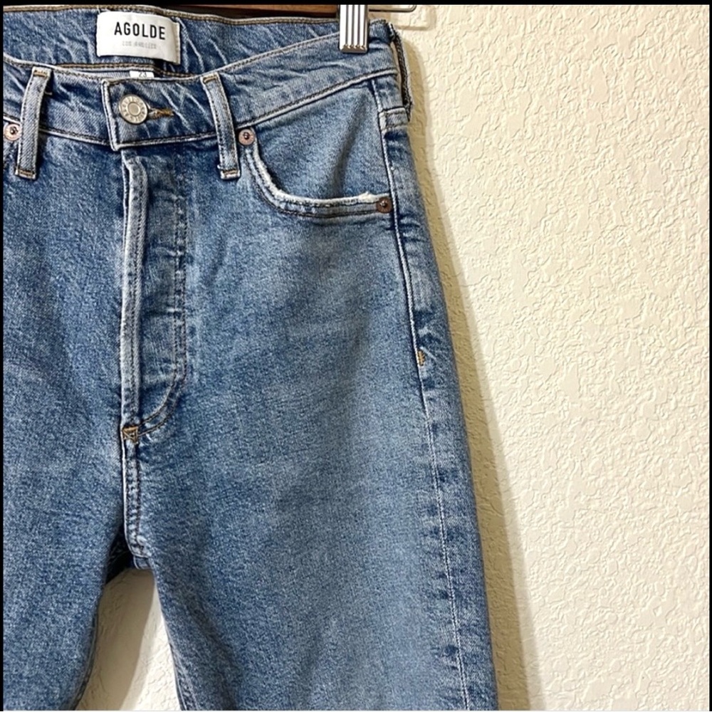 AGOLDE Nico High Rise Jeans NWOT - Picture 3 of 14